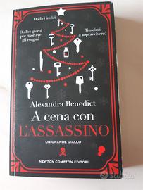 Romanzo "A cena con l'assassino" - A. Benedict