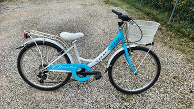 Bicicletta da bambina misura 24