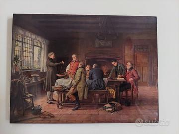 Stampa antica su legno