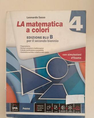 libro LA matematica a colori 4