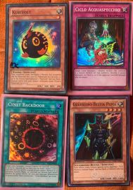 Lotto 4 carte Yu-Gi-Oh! Super Rare