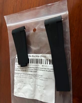 Cinturino Caucciu Helvetus per Romex GMT/Submarine