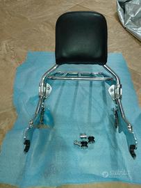 sissy bar sgancio rapido harley
