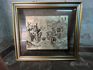 Quadro in argento Capitanelli