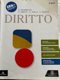 libro DIRITTO 5° -  ISBN 978-88-00-35841-5