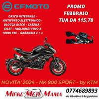 Cf Moto 800 NK Sport -PREZZO PROMO-
