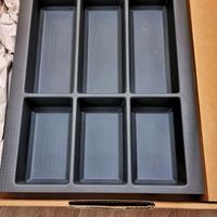 Cucina Porta Posate e attrezzi 45cm Antracite