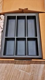 Cucina Porta Posate e attrezzi 45cm Antracite