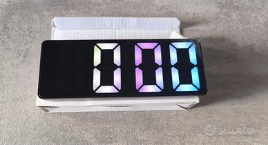 Sveglia digitale LED da comodino - NUOVO