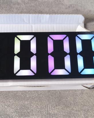Sveglia digitale LED da comodino - NUOVO