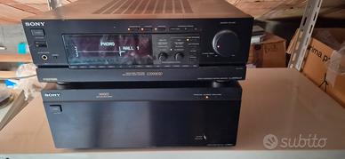 Preamplificatore e finale Sony ES ESPRIT