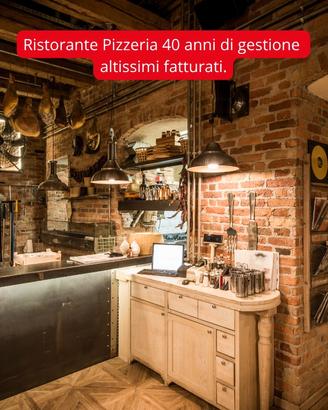 Ristorante pizzeria gestione da 40 anni