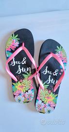 Ciabatte infradito donna fantasia 37