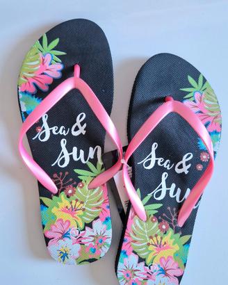 Ciabatte infradito donna fantasia 37