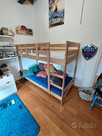 Letto a castello ikea mydal