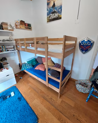 Letto a castello ikea mydal