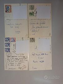 Cartoline con francobolli ex Jugoslavia