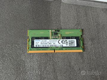 Samsung Ram DDR-5  8GB (SODIMM)