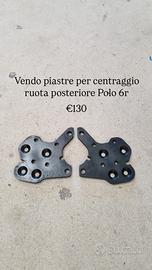 Piastre centraggio ruote post Polo 6r e 6c e simil