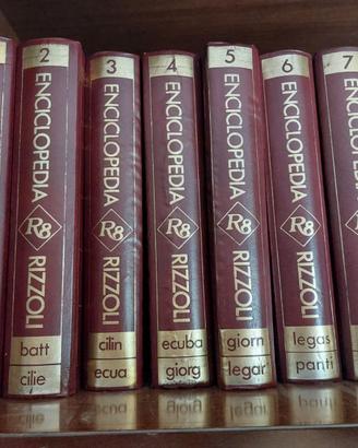 Enciclopedia Rizzoli R8 - Opera Completa 8 Volumi