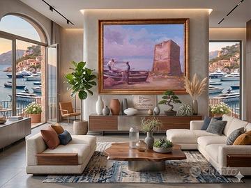 quadro d'autore per arredo ristorante, b&b, hotel 