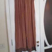 Pantaloni in velo a righe eleganti taglia 44-46