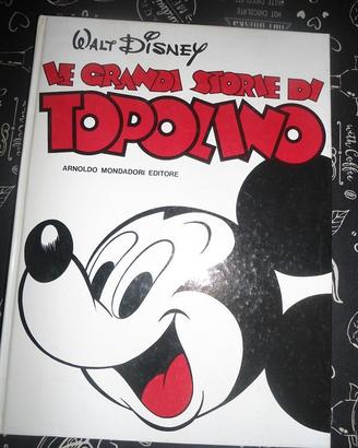 LE GRANDI STORIE DI TOPOLINO( cartonato mondadori)