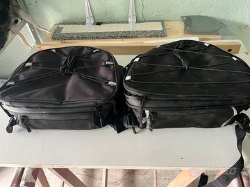 Borsa posteriore adattabile al portapacchi delle m
