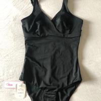 Body nero con incrocio