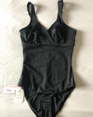 Body nero con incrocio