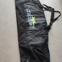 borsone porta sci nordica doppio scomparto 