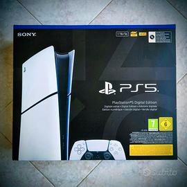 PS5 slim Digital 1tb nuova sigillata con garanzia