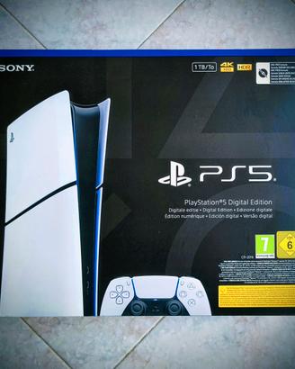 PS5 slim Digital 1tb nuova sigillata con garanzia