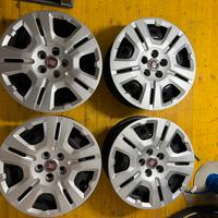 Cerchi in ferro originali Fiat Dobló 15” + coppe