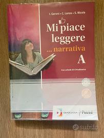 libro italiano “mi piace leggere”