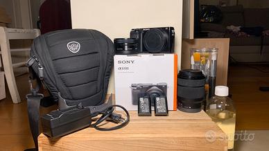 Sony Alpha 6100 + accessori