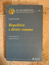 Libro biopolitica e diritto romano