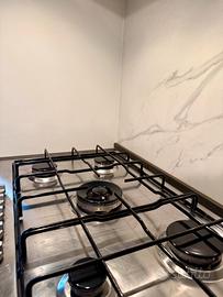 Piano cottura a gas 5 fuochi