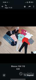 abbigliamento bambina varie taglie 
