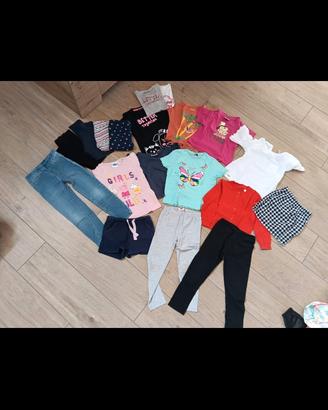 abbigliamento bambina varie taglie 
