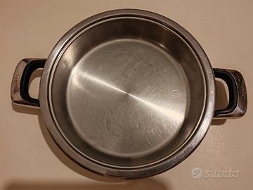 Tegame Padella Tonda ZEPTER 24 cm Inox 18/10