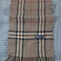 sciarpa burberry cashmere made in England