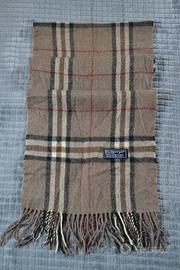 sciarpa burberry cashmere made in England