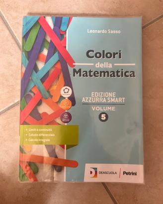 Libro “Colori della matematica” 5º anno liceo
