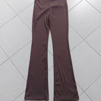 pantalone cannetta marrone