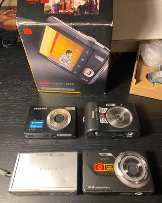 Kodak EasyShare M341, Samsung L100, Nikon coolpix