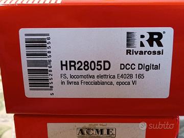 tre locomotive acme più 2 carrozze acme in HO 1/87