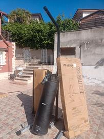 punching bag con supporto stand