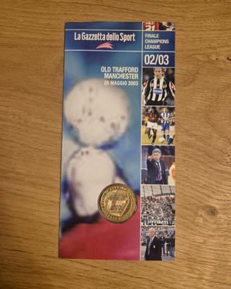 Medaglia commemorativa Finale Champions League