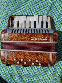 Fisarmonica Vintage Cucciolo Imperfetta